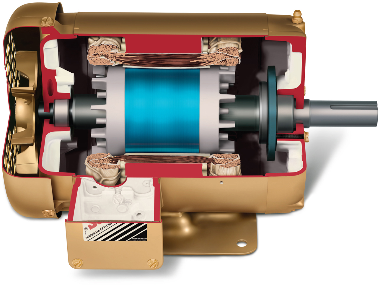 Expanding Line of Super-E Motors with Internal AEGIS Bearing Protection Ring